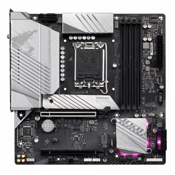 GIGABYTE B760M AORUS ELITE AX LGA1700 MICRO ATX MOTHERBOARD