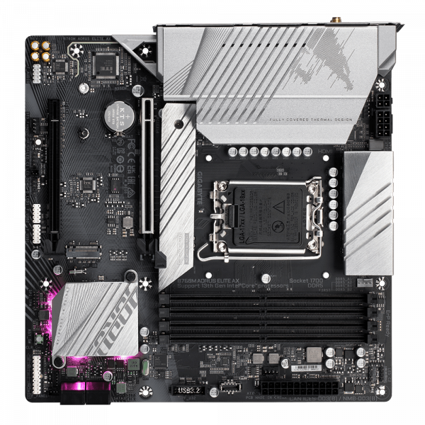 GIGABYTE B760M AORUS ELITE AX LGA1700 MICRO ATX MOTHERBOARD