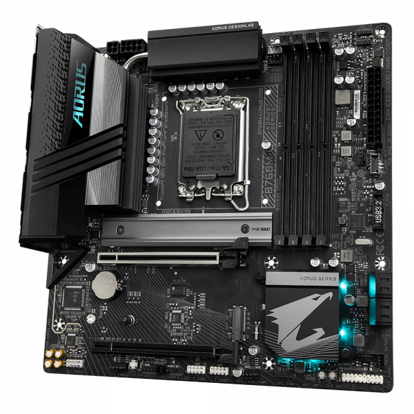 GIGABYTE B760M AORUS PRO LGA1700 MICRO ATX MOTHERBOARD