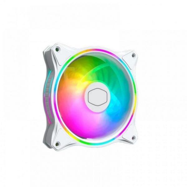 COOLER MASTER MASTERFAN MF120 HALO ARGB 3 IN 1 WHITE EDITION - MFL-B2DW-183PA-R1