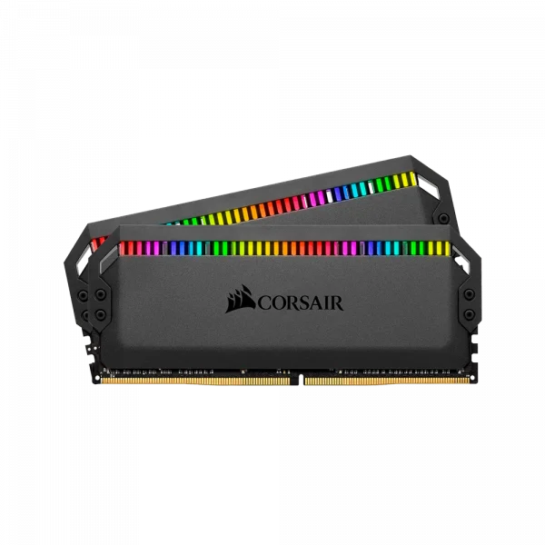 CORSAIR DOMINATOR PLATINUM RGB 16GB (2X8GB) DDR4 DRAM 3200MHZ C16 RAM (CMT16GX4M2E3200C16)