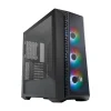 COOLER MASTER MASTERBOX MB520 MESH ARGB ATX MID TOWER CABINET (BLACK)