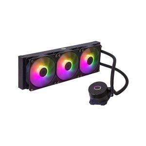 COOLER MASTER MASTERLIQUID 360L CORE ARGB 360MM CPU LIQUID COOLER (BLACK)