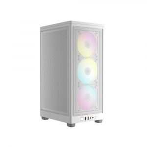 CORSAIR 2000D RGB AIRFLOW MINI-ITX MID TOWER CABINET-WHITE