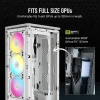 CORSAIR 2000D RGB AIRFLOW MINI-ITX MID TOWER CABINET-WHITE