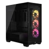 Corsair 3500X Argb E-Atx Mid Tower Cabinet (Black) - CC-9011278-WW