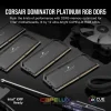 CORSAIR DOMINATOR PLATINUM RGB SERIES 32GB (16GBX2) DDR5 6400MHZ DESKTOP RAM BLACK -CMT32GX5M2B6400C32