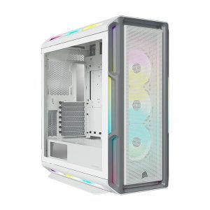 CORSAIR ICUE 5000T RGB ATX MID TOWER CABINET (WHITE)