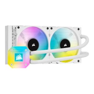 CORSAIR ICUE H100I ELITE CAPELLIX CPU LIQUID COOLER (WHITE) (CW-9060050-WW)