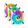 Corsair Icue Ql120 Rgb White Cabinet Fan - Triple-Pack - Co-9050104-Ww