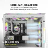 CORSAIR ICUE AF120 RGB SLIM 120MM CABINET FAN WHITE TWIN PACK - CO-9050165-WW