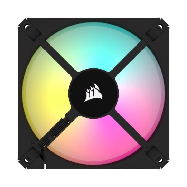 CORSAIR ICUE AR120 DIGITAL RGB 120MM PWM CABINET FAN TRIPLE PACK BLACK - CO-9050167-WW