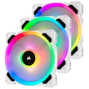 CORSAIR ICUE LL120 RGB CABINET FAN WHITE - TRIPLE-PACK - CO-9050092-WW