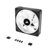 CORSAIR ICUE LINK QX120 RGB, 120MM PWM MAGNETIC DOME BEARING CABINET FAN - CO-9051001-WW