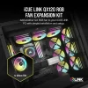 CORSAIR ICUE LINK QX120 RGB, 120MM PWM MAGNETIC DOME BEARING CABINET FAN - CO-9051001-WW