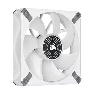 Corsair ML120 LED Elite 120mm White LED Cabinet Fan Single Pack White Frame - CO-9050127-WW