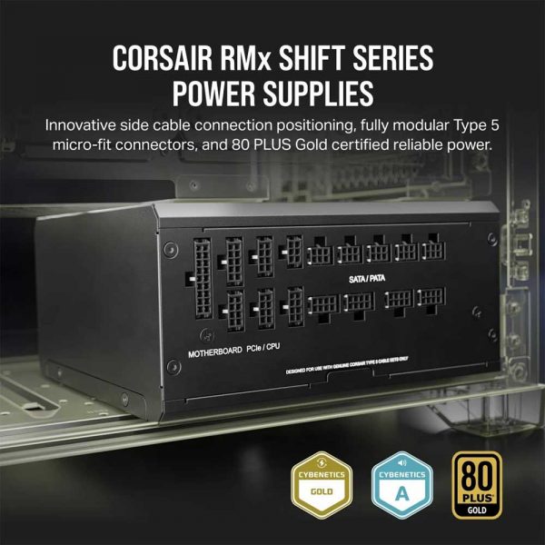 Corsair RM1200x SHIFT 80 PLUS Gold Fully Modular ATX Power Supply - CP-9020254-IN