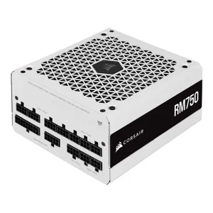 CORSAIR RM750 WHITE 750 WATT 80 PLUS GOLD FULLY MODULAR POWER SUPPLY