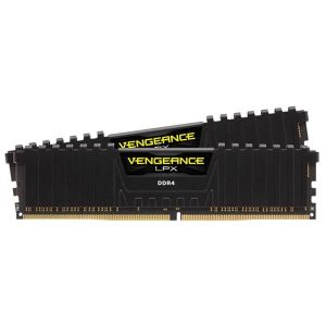 CORSAIR VENGEANCE LPX 64GB (32GBX2) DDR4 3200MHZ RAM (BLACK) - CMK64GX4M2E3200C16