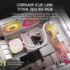 Corsair iCUE Link Titan 360 RX RGB AIO Liquid CPU Cooler White - CW-9061021-WW