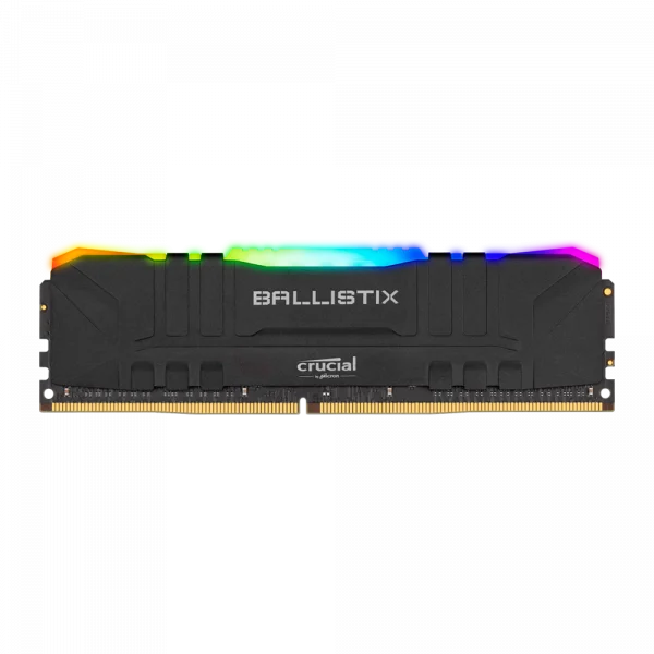 CRUCIAL BALLISTIX RGB 16GB DDR4 3200MHZ RAM (BLACK) - BL16G32C16U4BL