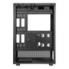 Ant Esports Crystal X2 Argb Mid Tower Atx Cabinet Black - CRYSTAL-X2-ARGB-BLACK