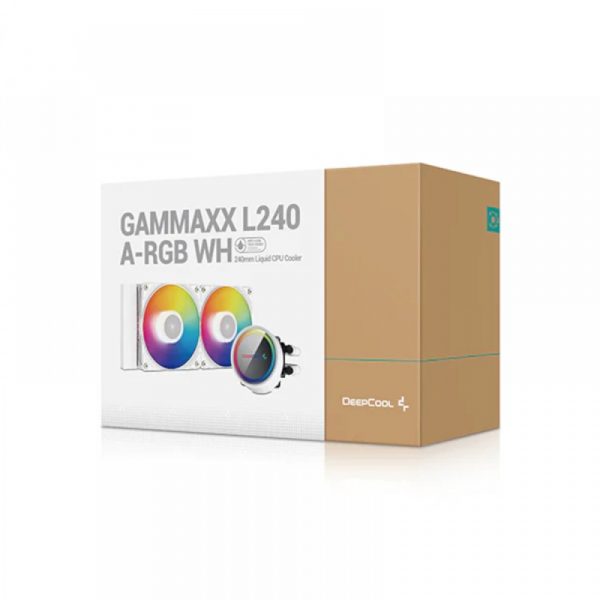 DEEPCOOL GAMMAXX L240 A-RGB WHITE CPU COOLER