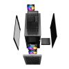 DEEPCOOL MATREXX 40 3FS TRI COLOR LED M-ATX MINI TOWER CABINET (BLACK)