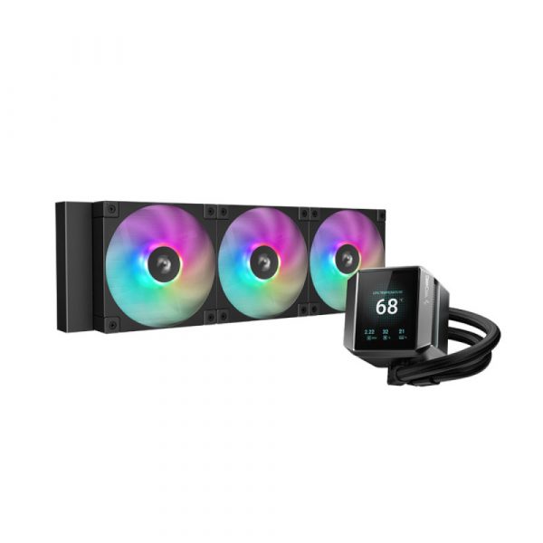 Deepcool Mystique 360 ARGB 360mm Liquid CPU Cooler - R-LX750-BKADSNC-G-1