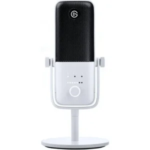 ELGATO WAVE 3 WHITE PREMIUM MICROPHONE AND DIGITAL MIXING SOLUTION - 10MAB9911