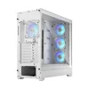 FRACTAL DESIGN POP XL AIR RGB E-ATX MID TOWER CABINET (WHITE)