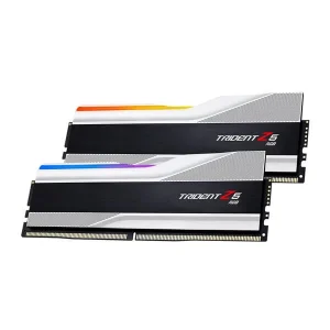 G.SKILL TRIDENT Z5 RGB 64GB (32GBX2) DDR5 6000MHZ DESKTOP RAM (METALLIC SILVER) - F5-6000J3040G32GX2-TZ5RS