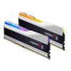 G.SKILL TRIDENT Z5 RGB 64GB (32GBX2) DDR5 6000MHZ DESKTOP RAM (METALLIC SILVER) - F5-6000J3040G32GX2-TZ5RS