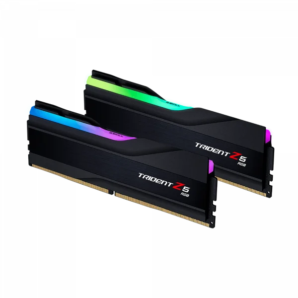 G.SKILL TRIDENT Z5 RGB 32GB(16GBX2) DDR5 5600MHZ CL36 RAM (BLACK) - F5-5600J3636C16GX2-TZ5RK