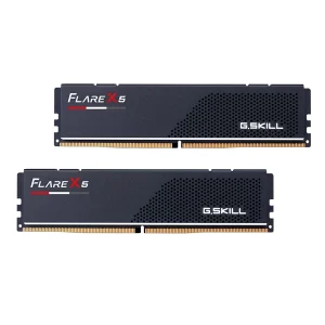 GSkill Flare X5 32Gb (16Gbx2) DDR5 6000MHz Desktop Ram (Matte Black) - F5-6000J3648D16GX2-FX5