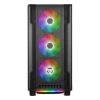 GAMDIAS ATHENA M6 ARGB ATX MID TOWER CABINET (BLACK)