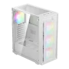 Gamdias Aura GC2 Elite WH V2 ARGB ATX Mid Tower Cabinet White - AURA-GC-2-ELITE-WH-V2