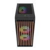 Gamdias Aura GC4 ARGB Atx Mid Tower Cabinet (Black) - AURA-GC4-ARGB-BLACK