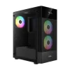 Gamdias Aura GC5 ARGB Atx Mid Tower Cabinet (Black) - AURA-GC5-ARGB-BLACK