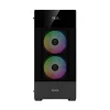 Gamdias Aura GC5 ARGB Atx Mid Tower Cabinet (Black) - AURA-GC5-ARGB-BLACK