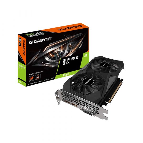 GIGABYTE GEFORCE GTX 1650 D6 WINDFORCE OC 4GB GRAPHICS CARD