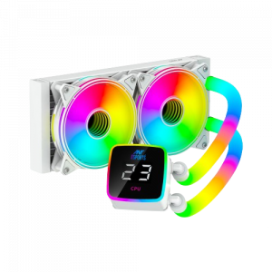 Ant Esports Ice-Glow 240 Argb Cpu Liquid Cooler White - ICE-GLOW-240-ARGB-WHITE