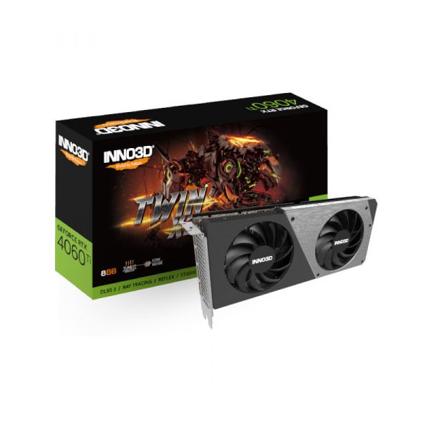 INNO3D RTX 4060 TI TWIN X2 8GB GDDR6 GRAPHICS CARD