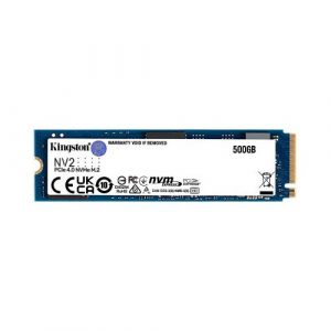 KINGSTON 500GB NV2 M.2 2280 PCIE 4.0 NVME INTERNAL SSD - SNV2S/500G