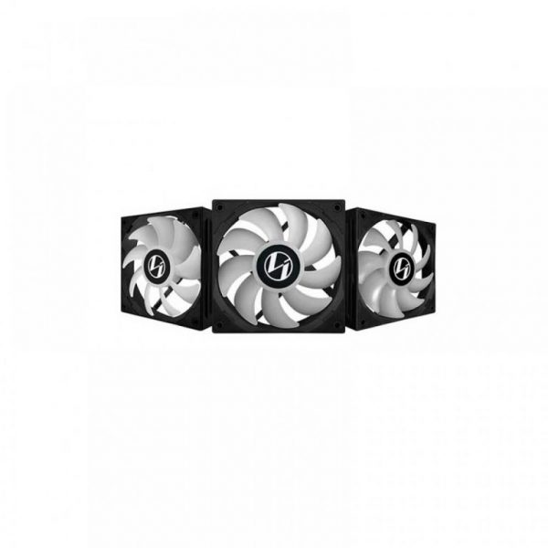 LIAN LI ST120 ARGB 120MM CABINET FAN – BLACK - TRIPLE PACK