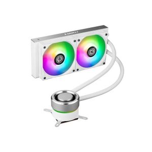 LIAN LI GALAHAD 240 ARGB CPU LIQUID COOLER (WHITE)