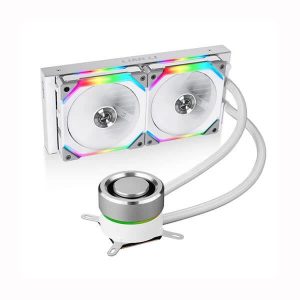 LIAN LI GALAHAD 240 ARGB CPU LIQUID COOLER WITH UNI FAN SL EDITION (WHITE)