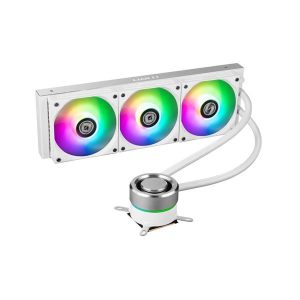 LIAN LI GALAHAD 360 ARGB CPU LIQUID COOLER (WHITE)