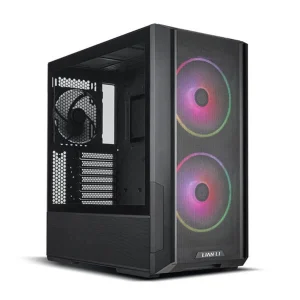 LIAN LI LANCOOL 216 RGB E-ATX MID TOWER CABINET WITH TEMPERED GLASS SIDE PANEL (BLACK)