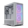 LIAN LI LANCOOL 216 RGB E-ATX MID TOWER CABINET WITH TEMPERED GLASS SIDE PANEL (WHITE)